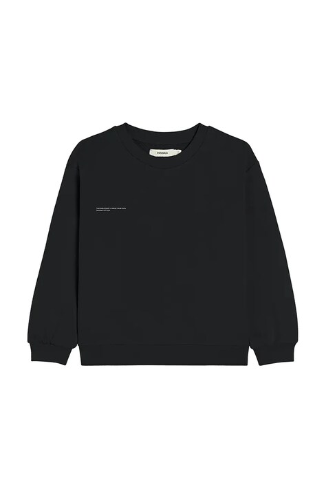Mikina Pangaia KIDS' 365 MIDWEIGHT SWEATSHIRT čierna farba, 10000279
