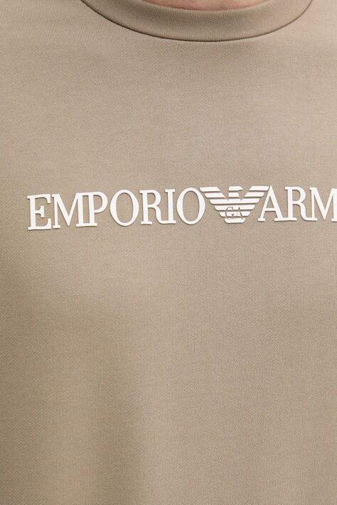 Emporio Armani кофта — AA00-BLM04H, бежевий — фото 4