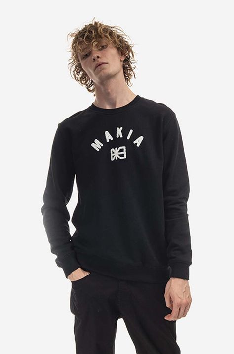 Makia felpa in cotone uomo  Bluza Makia Brand