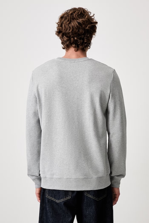 A.P.C. кофта чоловіча бавовняна Bluza A.P.C. Sweat Vpc COECQ-H27378 BLACK — AA00-BLM0HS, сірий — фото 3