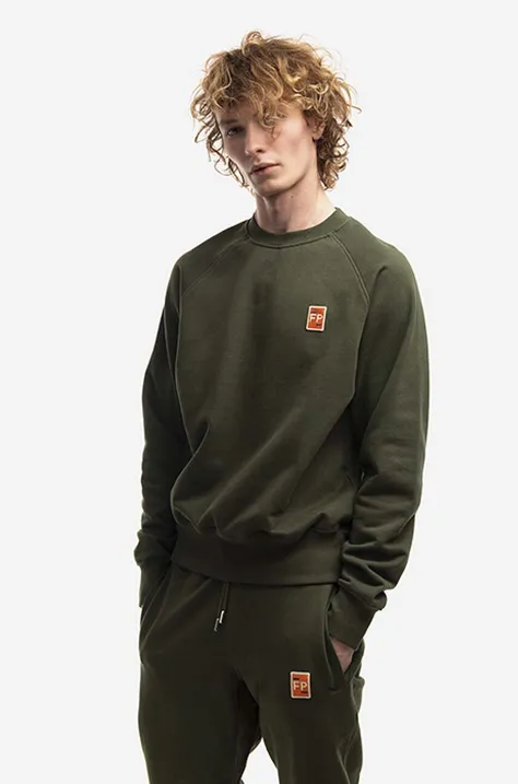 Workwear jacket with regular fit men's green color