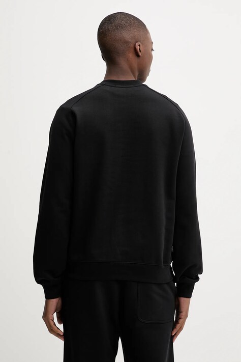 Бавовняна кофта MSGM — AA00-BLM1H5, чорний — фото 3