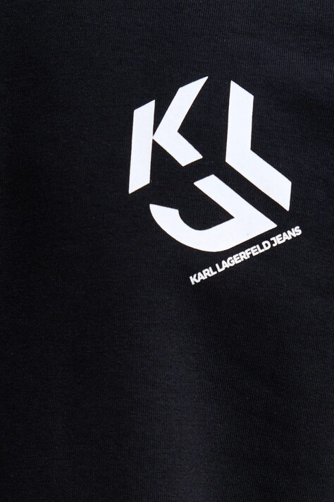 Karl Lagerfeld Jeans кофта чоловіча з бавовною — AA00-BLM1IG, чорний — фото 5
