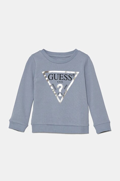 Guess hanorac de bumbac pentru copii cu imprimeu, K74Q12 KAUG0