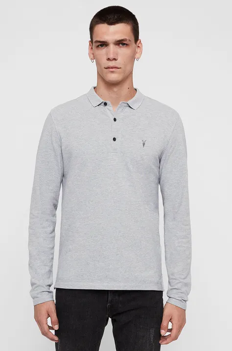 AllSaints - Tričko s dlouhým rukávem Reform Polo