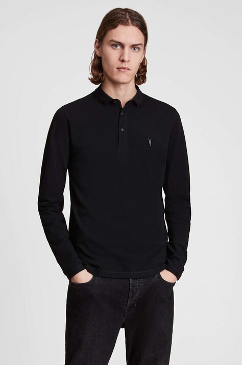 AllSaints – Longsleeve REFORM LS POLO MD170H