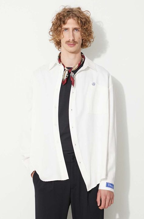 Ader Error camicia in cotone uomo