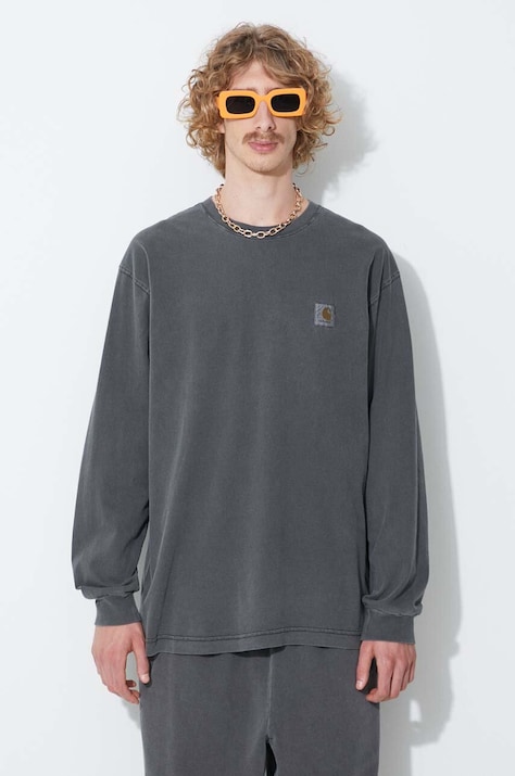 Carhartt WIP top a maniche lunghe in cotone Nelson