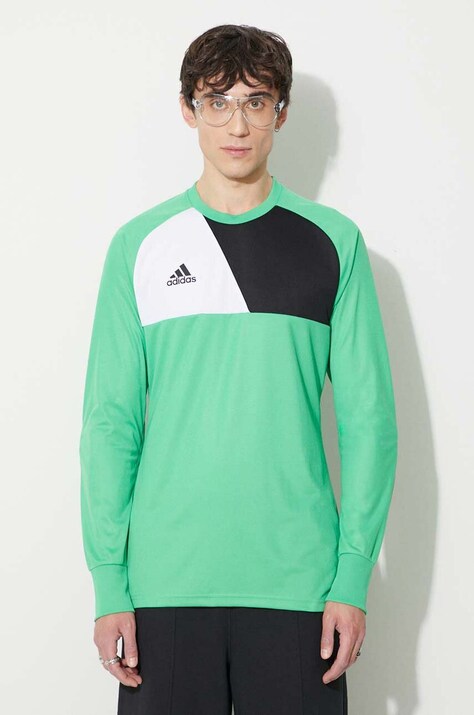 Лонгслів adidas ASSITA 17 чоловічий колір зелений візерунок AZ5400-green