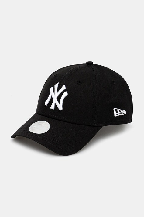 New Era șapcă 12122741-BLKWHI
