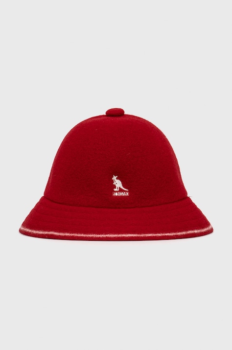 Kangol gyapjú sapka piros, gyapjú