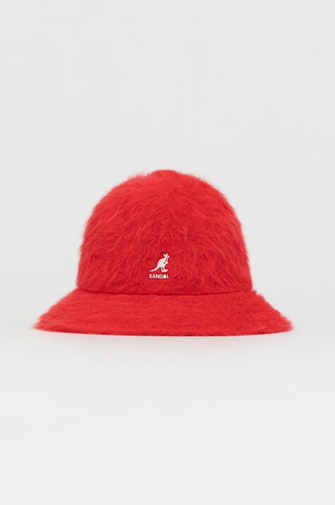 Klobouk Kangol červená barva, K3017ST.SC613-SC613