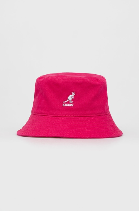Klobouk Kangol fialová barva, bavlněný, K4224HT.EP600-EP600