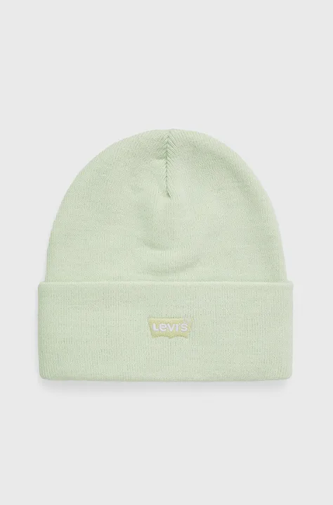 Levi's beanie green color