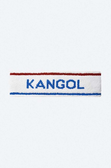 Čelenka Kangol bílá barva, K3302ST-WHITE/CIAN