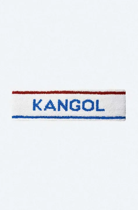 Traka za glavu Kangol boja: bijela, K3302ST-WHITE/CIAN