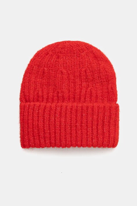 Шапка з домішкою вовни American Vintage Bonnet колір бежевий з тонкого трикотажу EAST22A