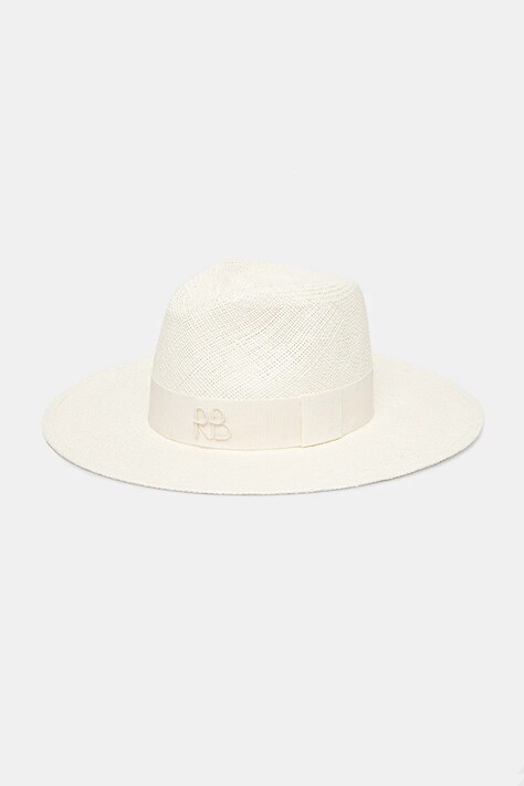 Καπέλο Ruslan Baginskiy 0 χρώμα: άσπρο, FDR035-STR-PRL-2CHA-WRB