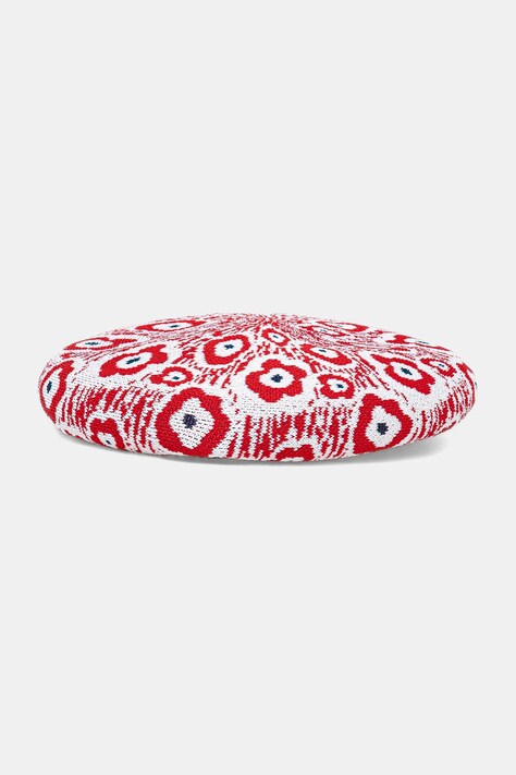 Baret Kangol RETRO FLOWER červená barva, K3750.RD608