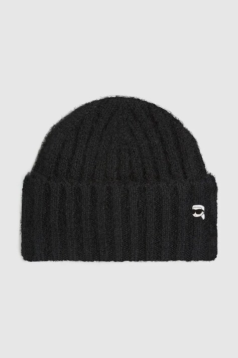 Karl Lagerfeld căciulă culoarea negru, A4W33108