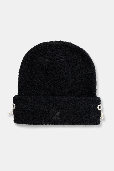 Kangol czapka PEARL BEANIE kolor czarny K3794.BK001
