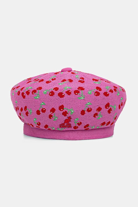 Kangol beret damski TROPIC CHERRY JAX BERET różowy K3819.BF692