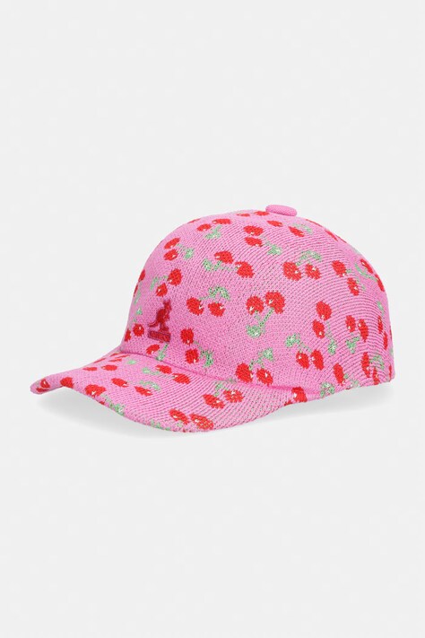 Kangol czapka z daszkiem damska TROPIC CHERRY SPACECAP różowa K3820.BF692