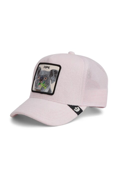 Goorin Bros czapka z daszkiem Terry Cloth Iguana kolor różowy 101-2907