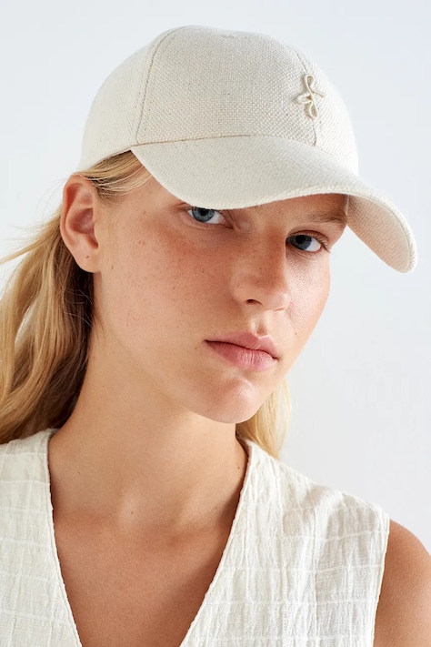 Pamučna kapa sa šiltom Ruslan Baginskiy Baseball Cap boja: bež, BSB035-C-PWRB