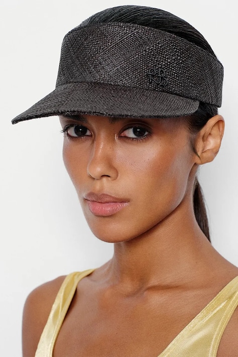 Kšilt Ruslan Baginskiy Visor černá barva, KZR033-STR-SRB