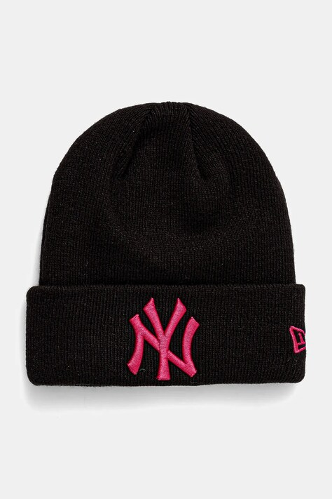 New Era caciula copii NEW YORK YANKEES culoarea negru, din tesatura neteda, 60565596