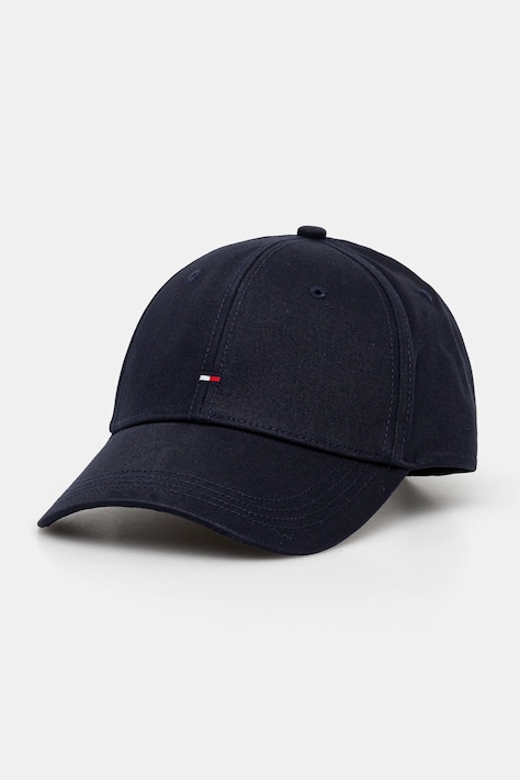 Шапка Tommy Hilfiger в тъмносиньо с изчистен дизайн E367895041