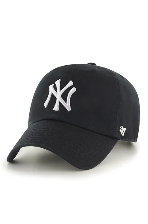 47 brand berretto New York Yankees Clean Up  MLB B-RGW17GWS-BKD