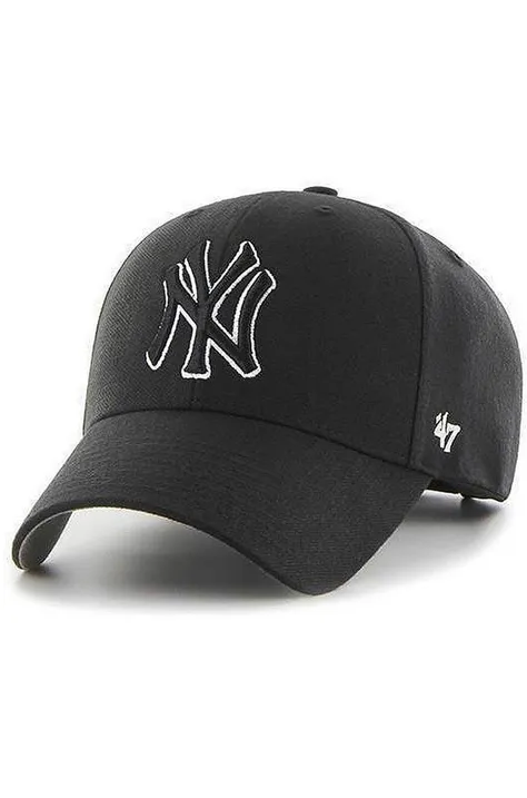 47brand - Καπέλο NY Yankees MLB New York Yankees B-MVPSP17WBP-BKC