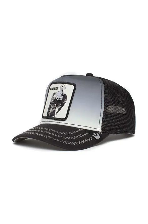 Goorin Bros czapka z daszkiem kolor czarny wzorzysta