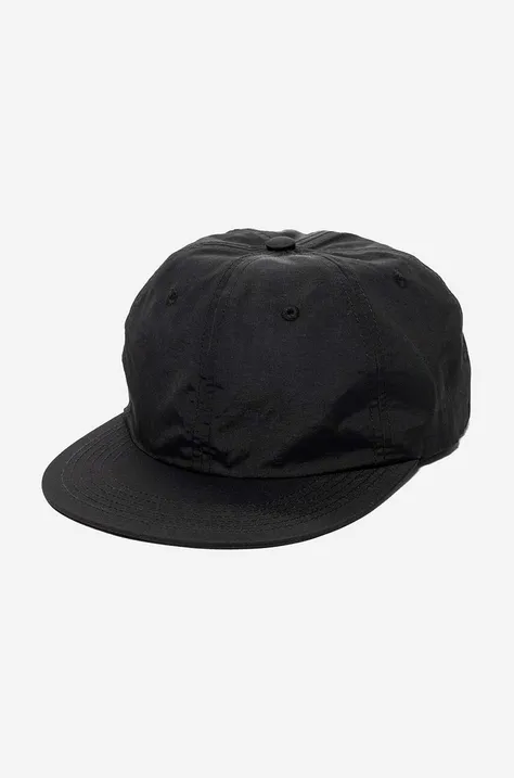 Шапка с козирка Taikan Easy Nylon Cap в черно с изчистен дизайн