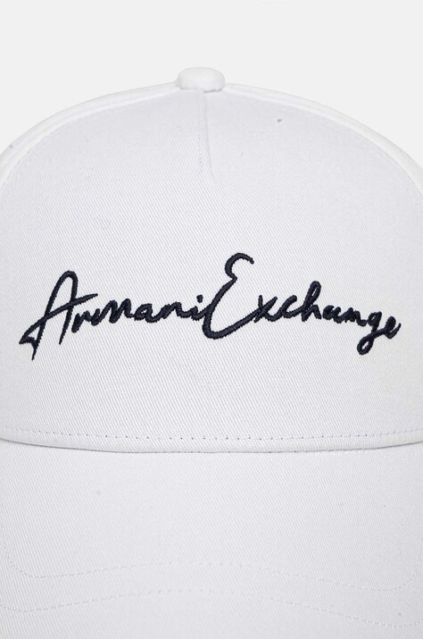 Бавовняна бейсболка Armani Exchange — фото 2
