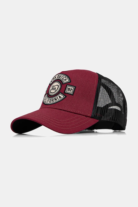 Кепка Von Dutch цвет бордовый VD.0.CAS1.BIK