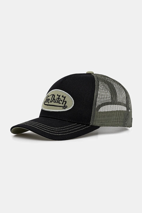 Кепка Von Dutch колір чорний VD.0.CAS1.COL