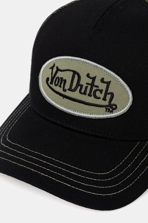 Von Dutch кепка-тракер — AA00-CAM0PA, чорний — фото 2