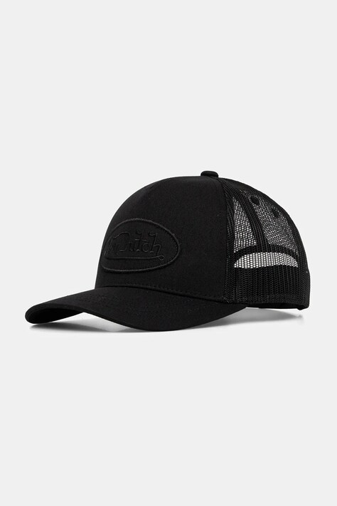 Von Dutch czapka z daszkiem kolor czarny VD.0.CAS1.LOFB04
