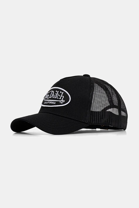 Von Dutch șapcă culoarea negru, VD.0.CAS1.LOFB5