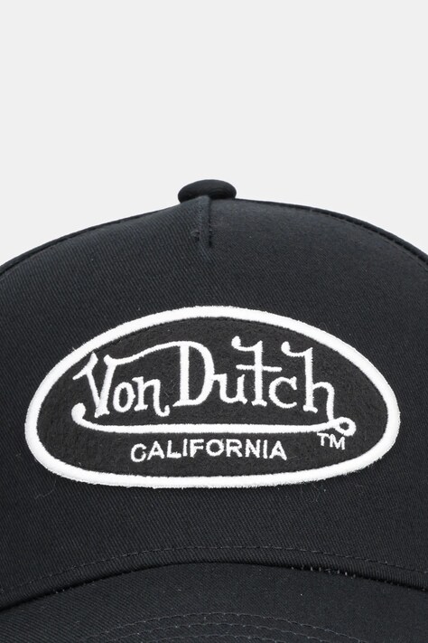 Бавовняна бейсболка Von Dutch — AA00-CAM0PI, чорний — фото 2