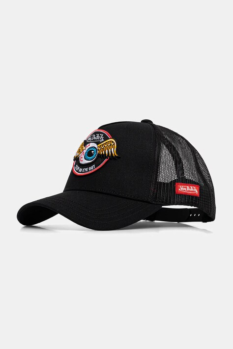 Von Dutch șapcă culoarea negru, VD.0.CAS1.RAG