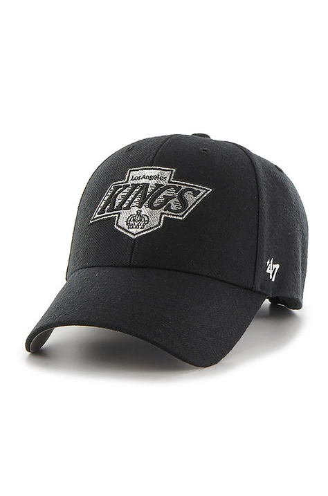 47brand - Czapka z daszkiem NHL LA Kings HVIN-MVP08WBV-BKB88