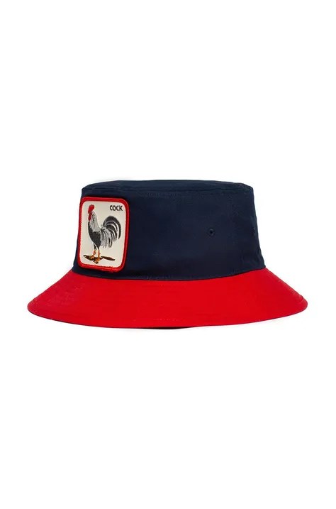 Шляпа Goorin Bros цвет синий хлопковый