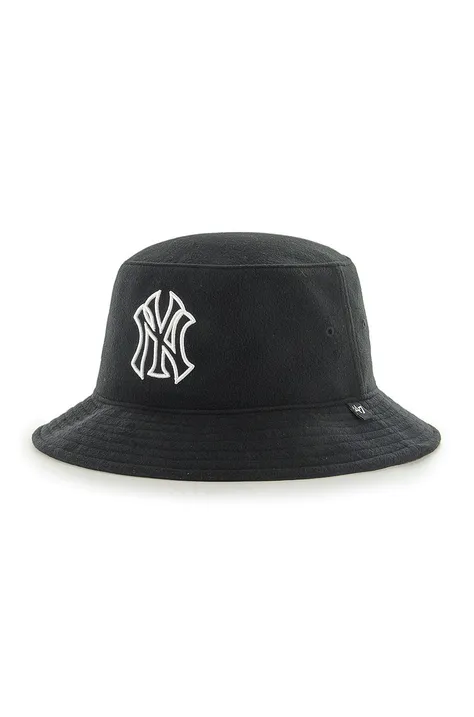 Klobúk 47brand MLB New York Yankees čierna farba