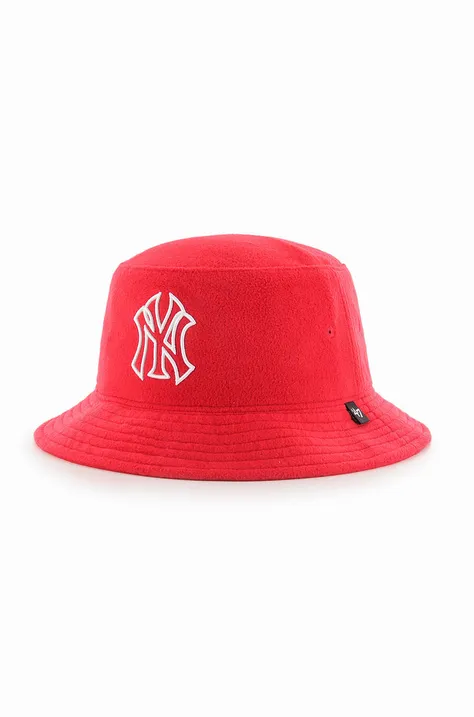 47brand pălărie MLB New York Yankees culoarea roșu