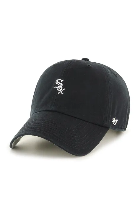 Καπέλο 47brand Chicago White Sox χρώμα: μαύρο