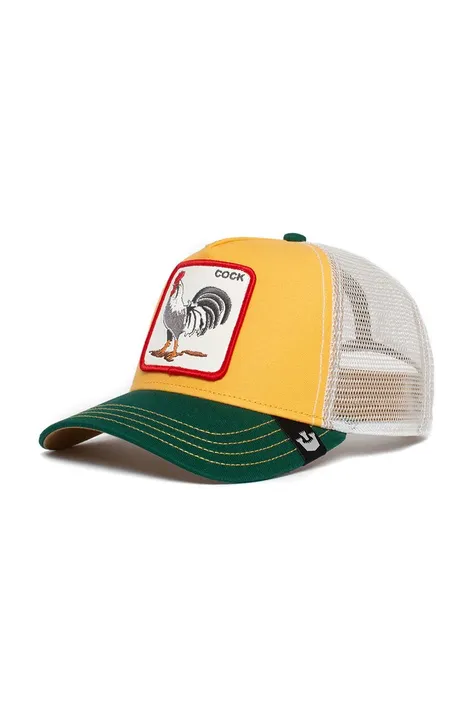 Καπέλο Goorin Bros χρώμα: κίτρινο